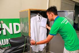 Quy trình giặt áo sơ mi của giặt là Japan Laundry Quy trình giặt áo sơ mi của giặt là Japan Laundry
