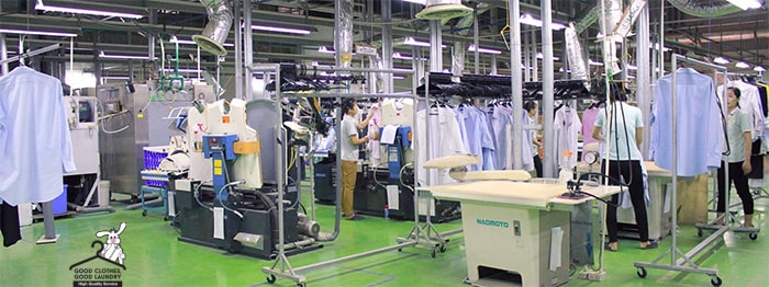 dịch vụ giặt là tại Japan Laundry