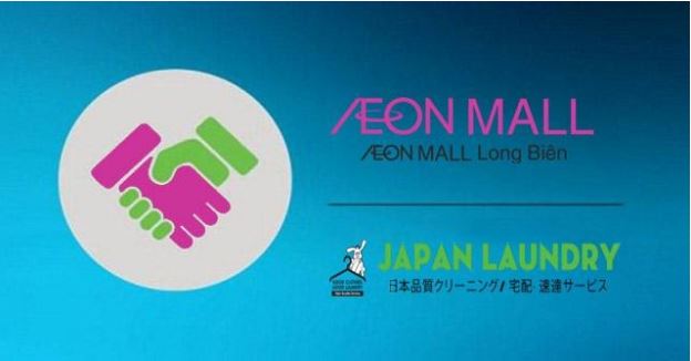 Aeon mall và giặt là Japan Laundry: Cuộc hợp tác của những thương hiệu uy tín