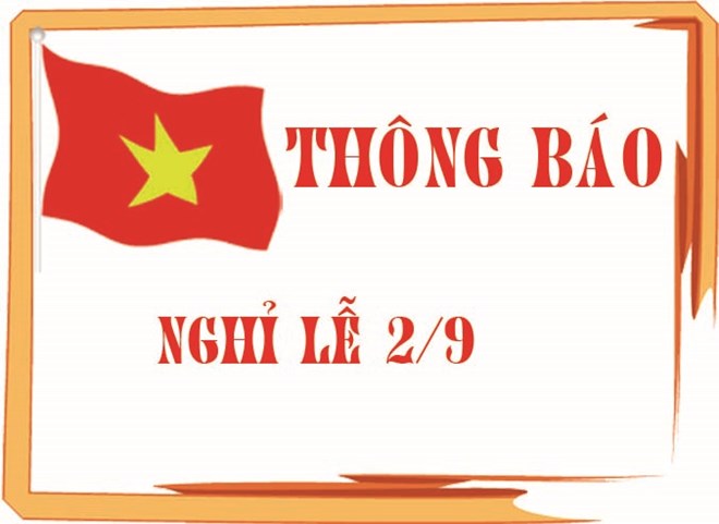 Thông báo lịch nghỉ Quốc khánh 2/9 | Notice of Holidays Company Japan Laundry
