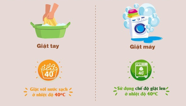 Cách giặt áo lót lông Cách giặt áo lót lông