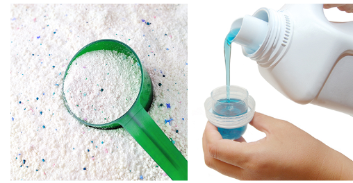 Nên sử dụng nước giặt hay bột giặt
